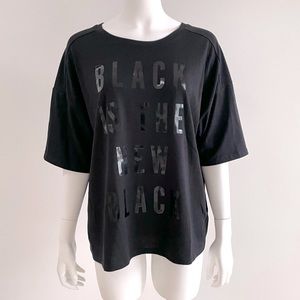 Kitschy Black is the New Black Shirt XL